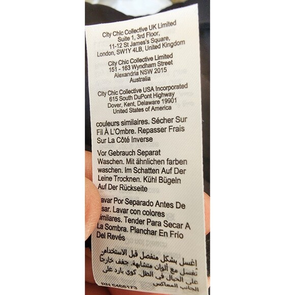 AVENUE Black Viscose Maxi Dress Size 22/24 NWT Full Flowy Ruched - Picture 11 of 11